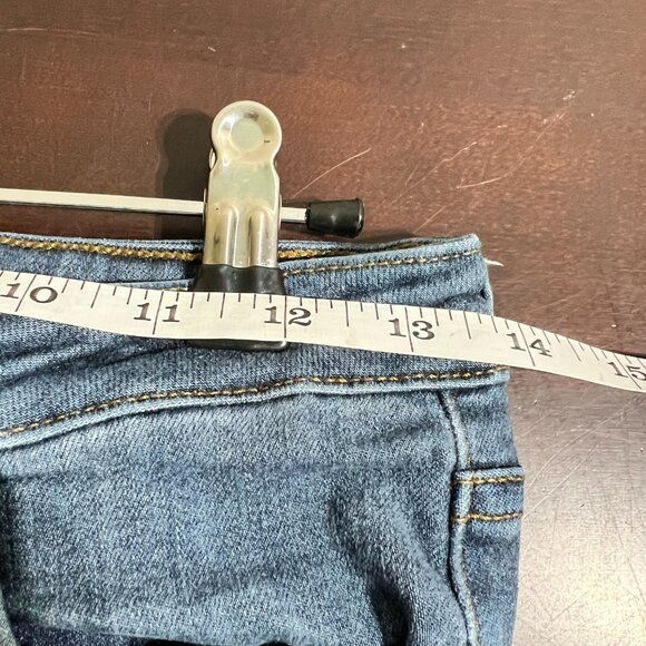 Just Black Jeans Size 27 |‎ Made in USA | Frayed Hem & Sass Included - Picture 7 of 14